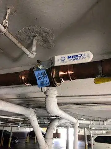 Copper pipe repair and valve work for Backflow Testing in Sears Corners